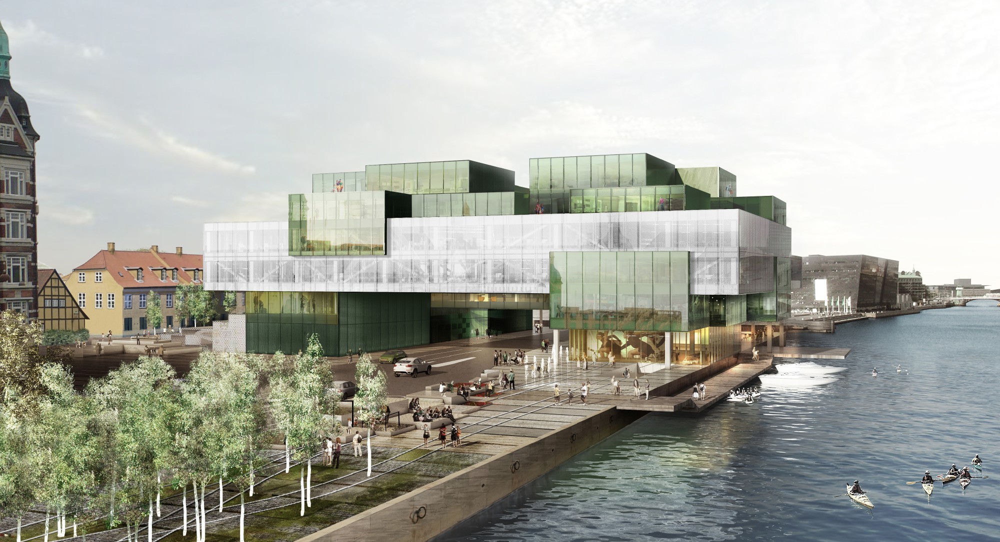 Baubeginn für OMA in Kopenhagen / Bryghusprojektet
