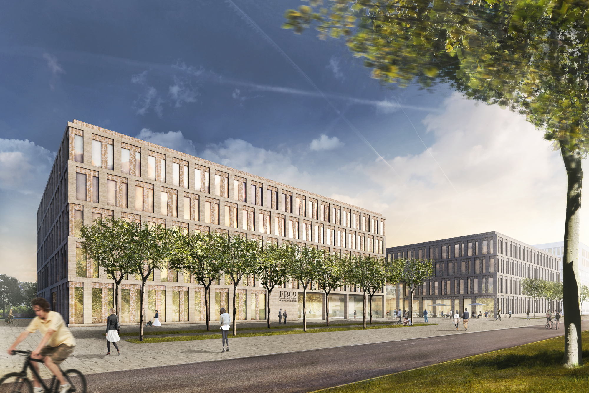 Schlussstein für Campus Westend in Frankfurt / Erster ...