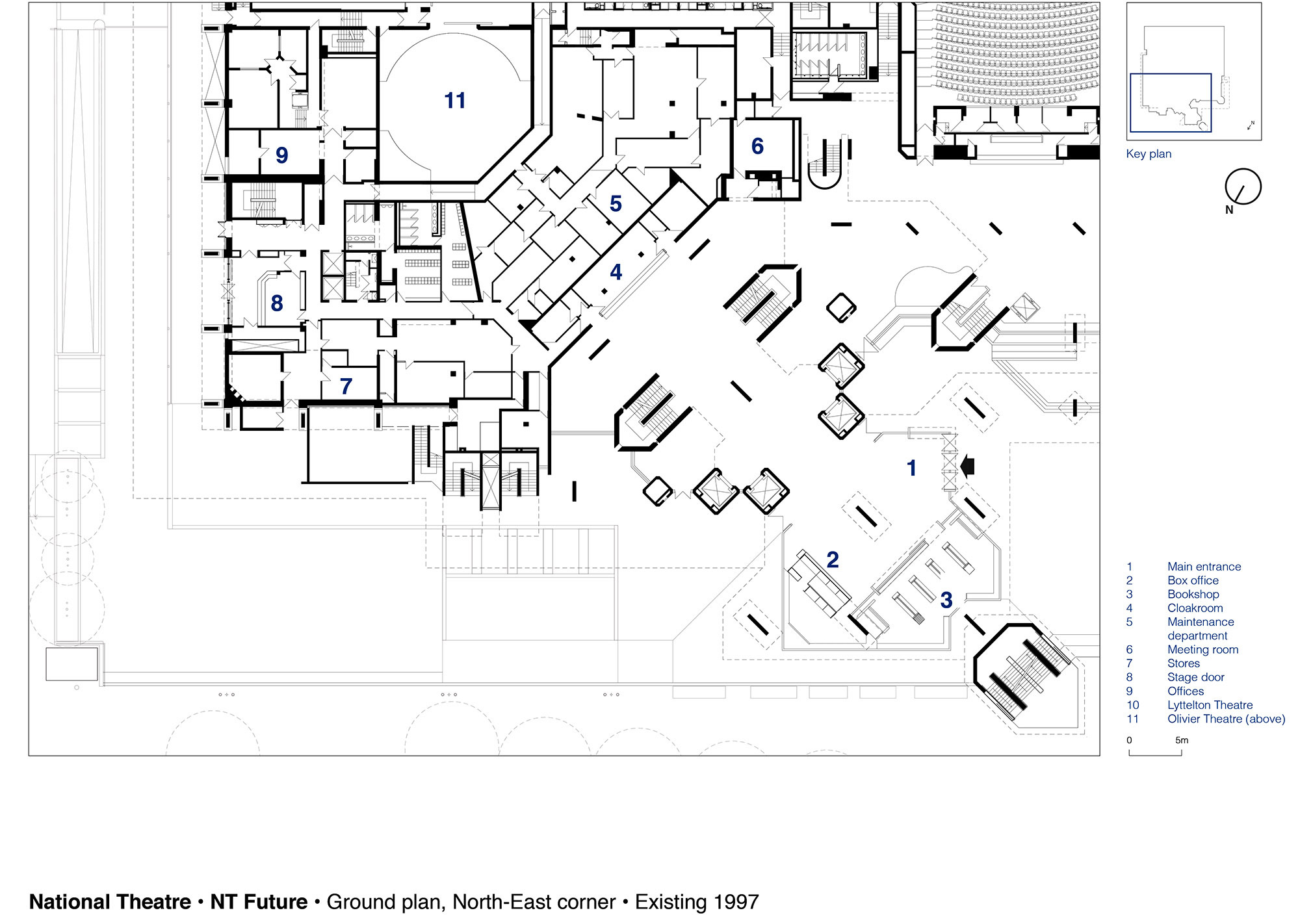 Umbau Und Erweiterung Von Haworth Tompkins National Theatre London Umbau Und Erweiterung Von Haworth Tompkins National Theatre London Architektur Architekten News Meldungen Nachrichten Baunetz De