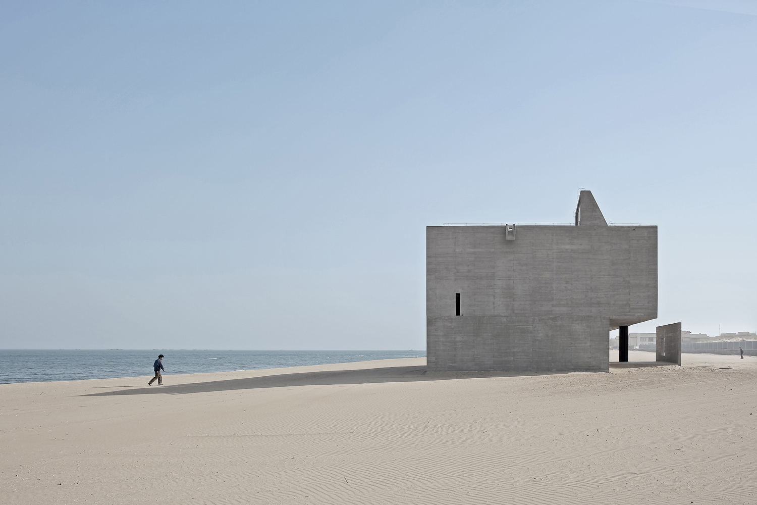 Bibliothek Von Vector Architects In China Mit Buch Am Strand