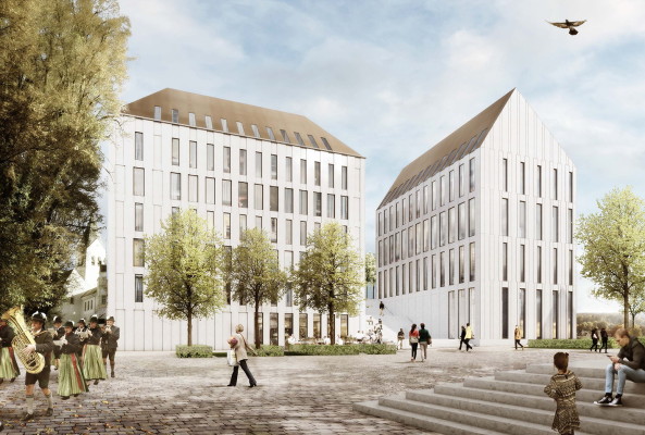 Bildergalerie Zu Wettbewerb Fur Kardinal Dopfner Haus In Freising