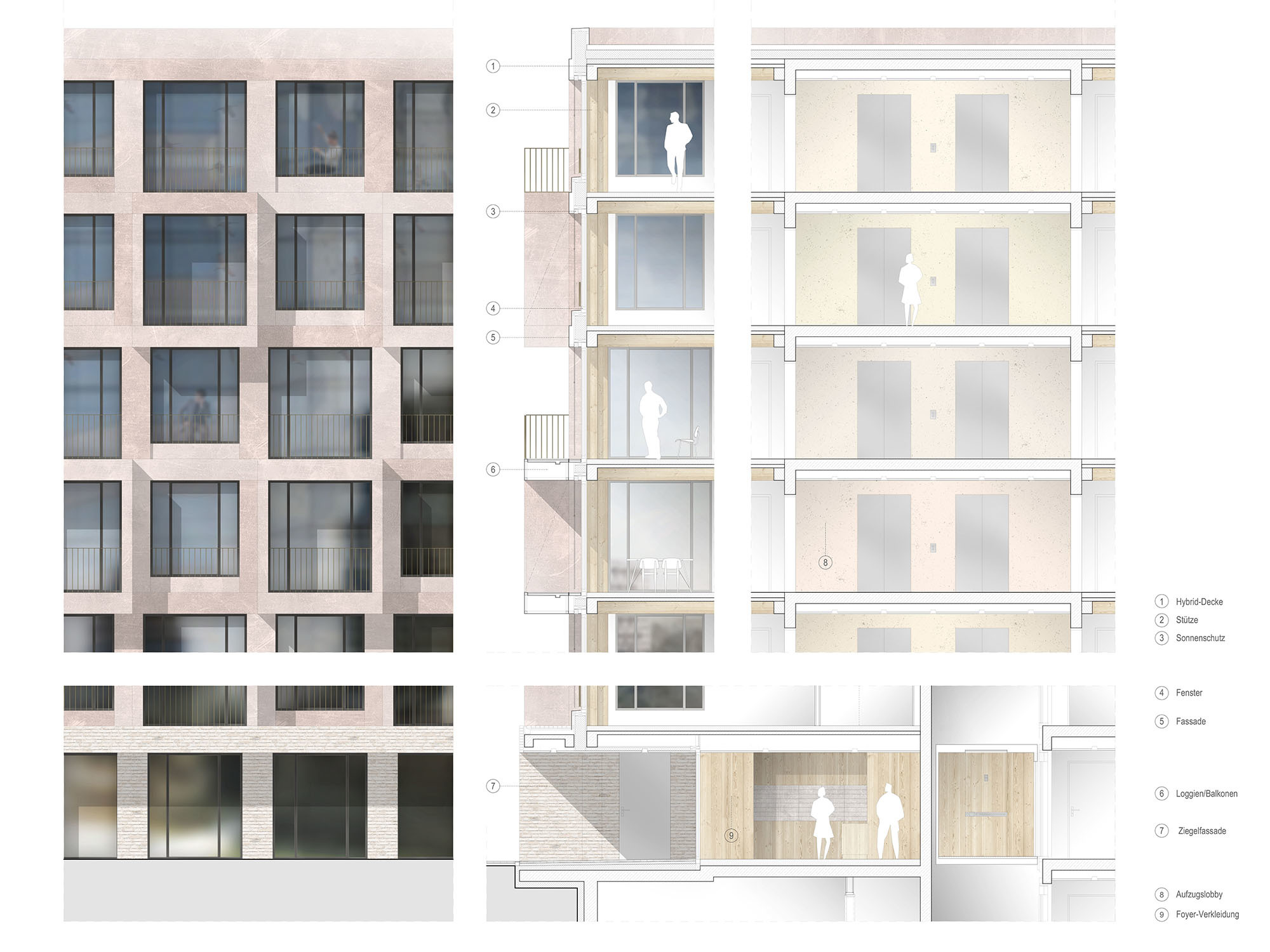 Ansicht Architektur Fenster