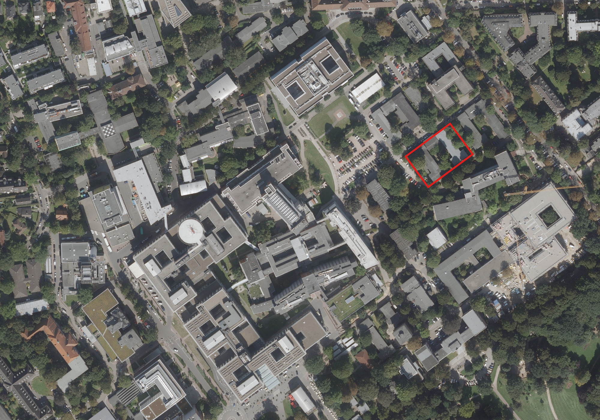 Wettbewerb für MartiniKlinik in HamburgEppendorf / Kompakter Klinker