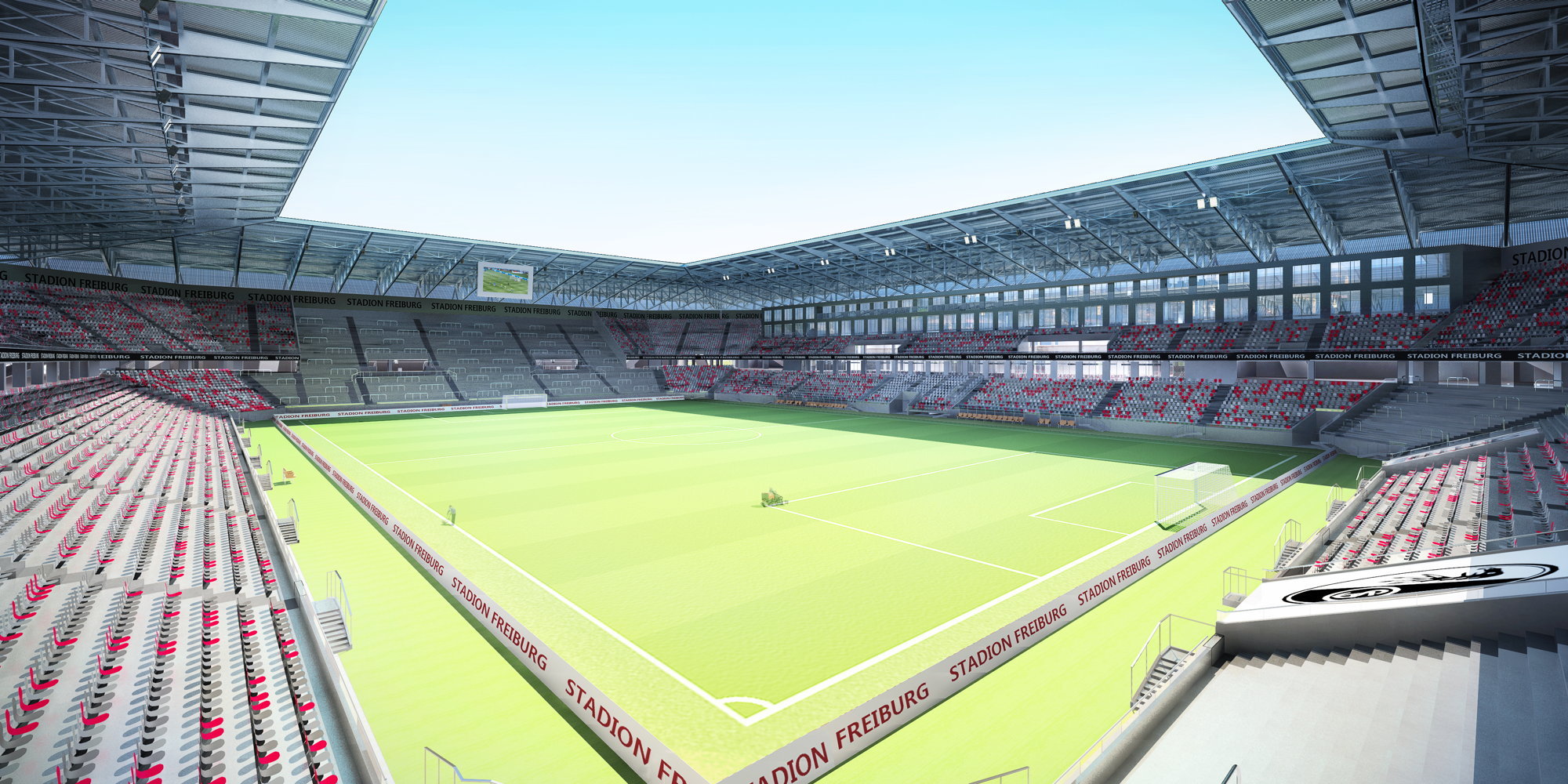Venedig Fussballstadion - Baldachin