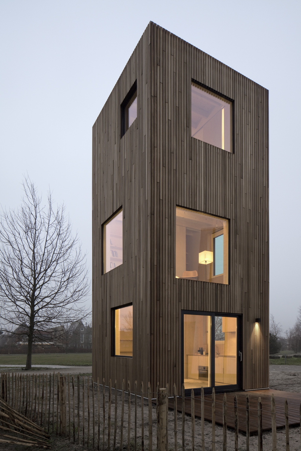 Ein Minihaus Prototyp Von Ana Rocha In Almere Superschlank In