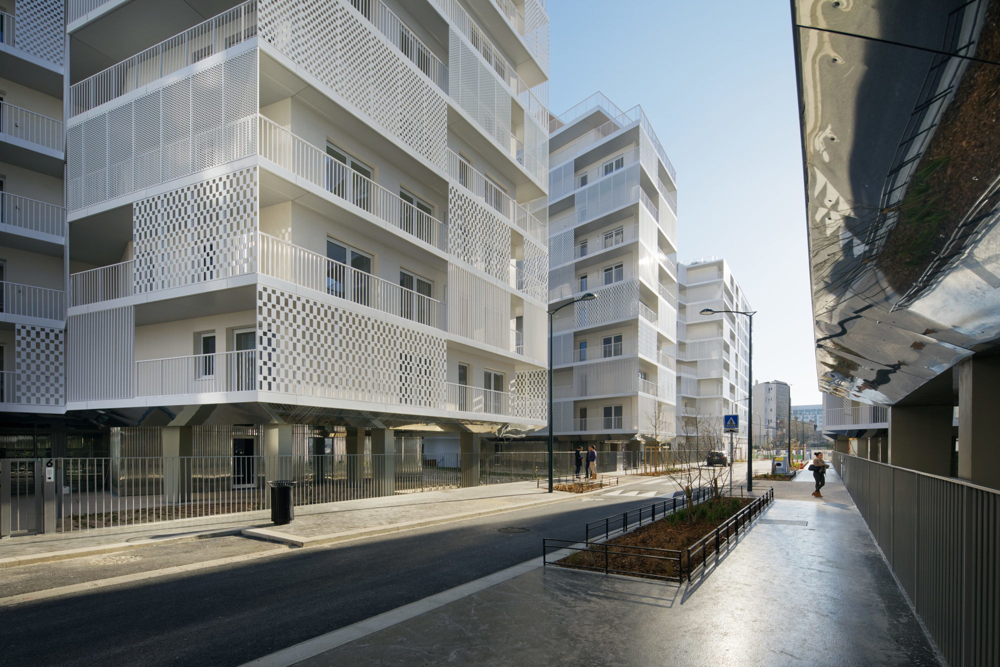 kleine weise wohnung stockholm, wohnbauten von hamonic + masson in paris / sieben kleine weiße, Design ideen