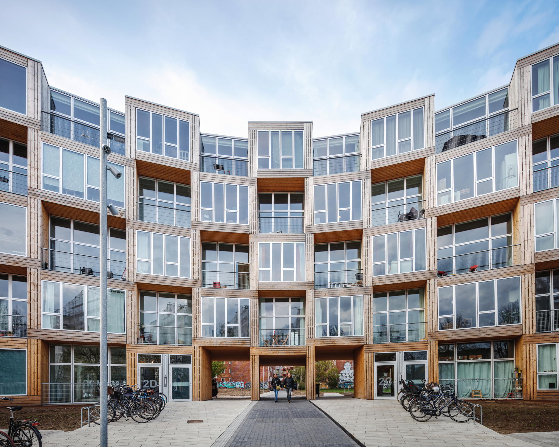 Sozialer Wohnungsbau von BIG / Holzschachteln in ...
