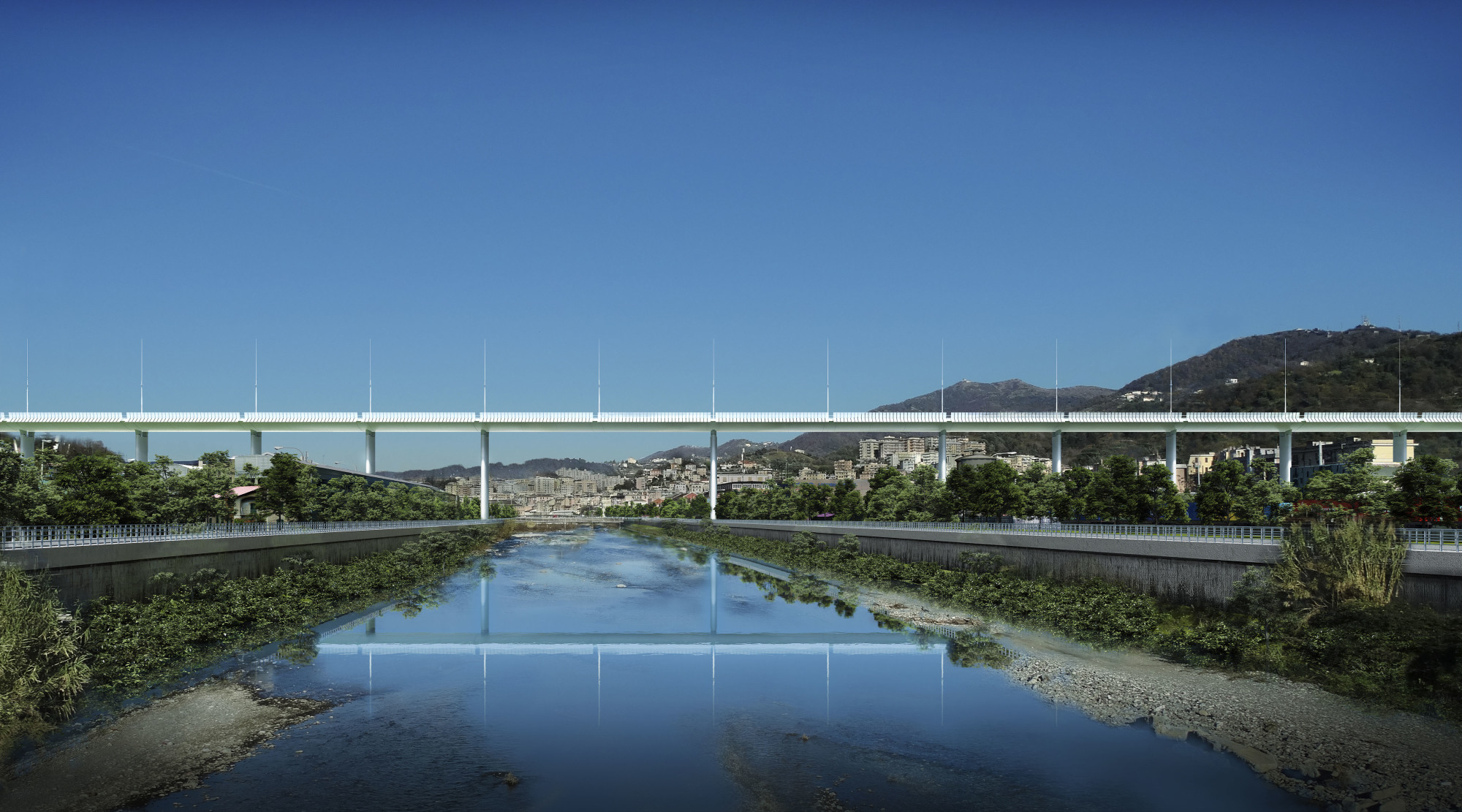 Renzo Piano plant neue Brücke für Genua / Für die nächsten