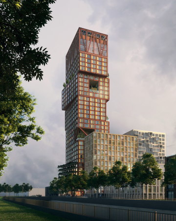 Bildergalerie zu: LEVS architecten planen Wohnturm in Den ...