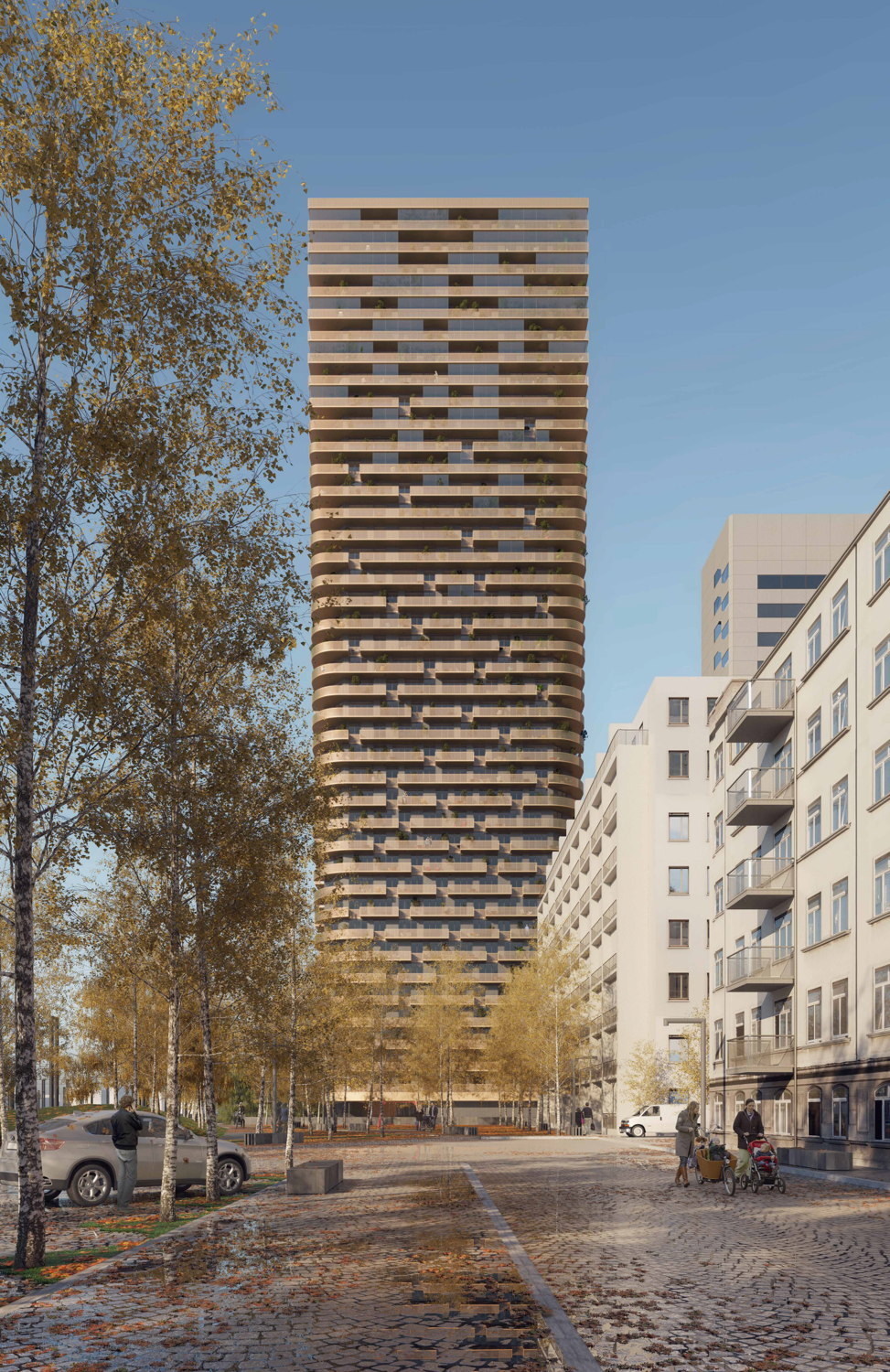 Mecanoo gewinnen Wettbewerb in Frankfurt am Main / Hoch ...