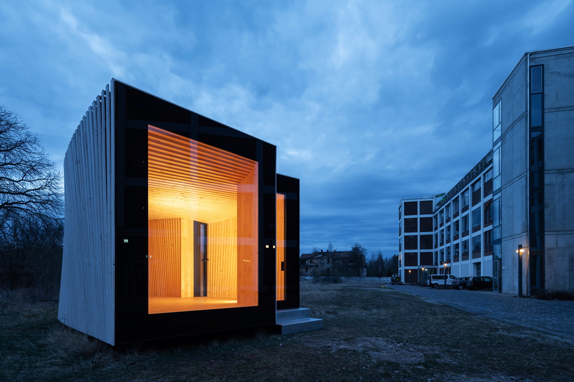 Experimenteller Blockbau Von Achim Menges Und Hans Drexler In