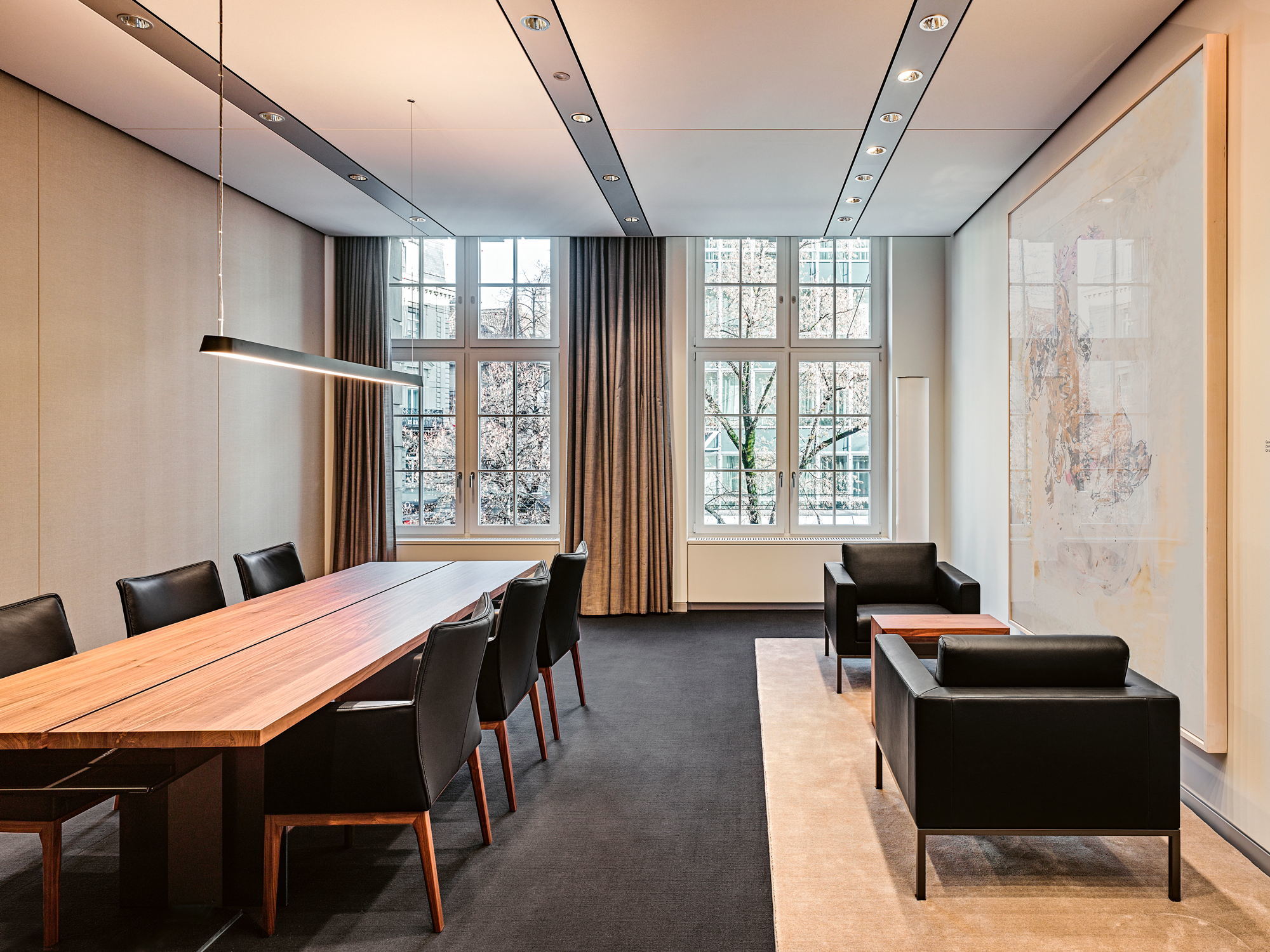 Umbau Eines Bankhauses In Zurich Von Em2n Sanierte Markenwerte