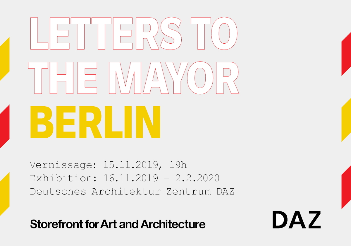 110 Briefe über Berlin - Ausstellung im DAZ Berlin