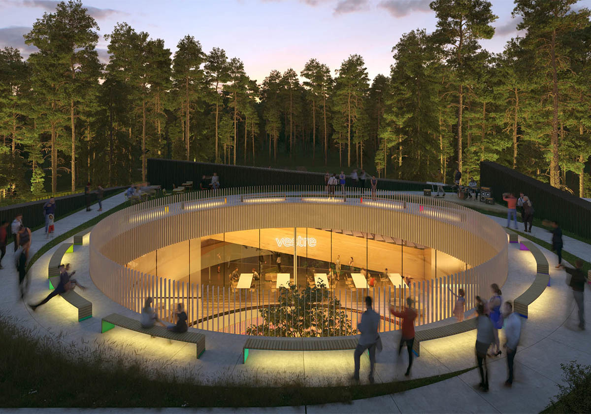 Stadtmöbel-Kult im Wald
 - Pläne für Produktionsstätte von BIG in Norwegen